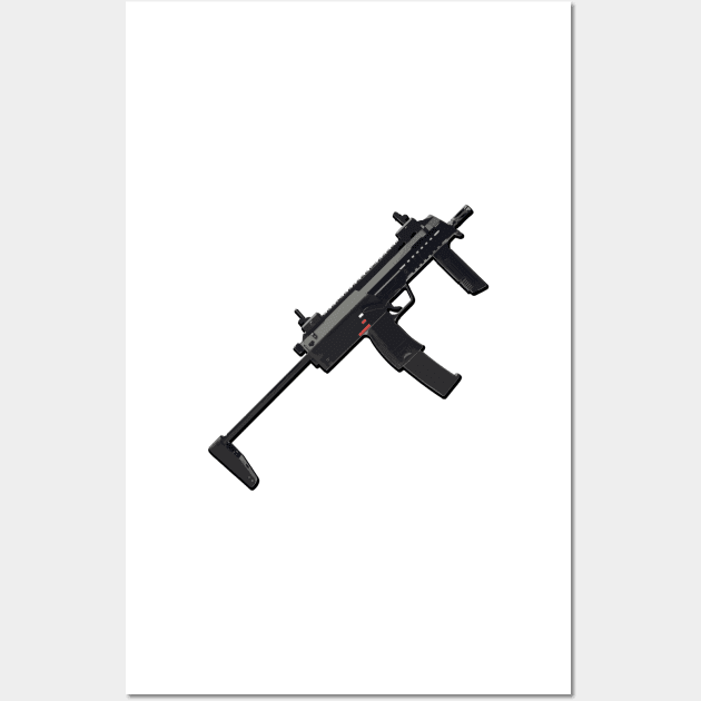 MP7 Wall Art by TortillaChief